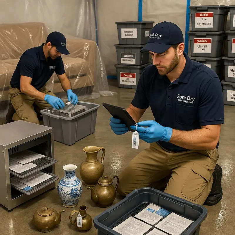 Content Protection and Restoration process in Five Points, OH